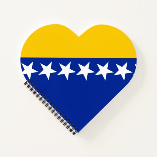 Bosnia and Herzegovina Flag Notebook