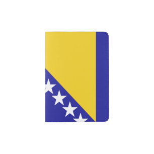 Bosnia and Herzegovina flag Passport Holder