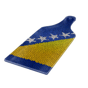 Bosnia and Herzegovina Flag Patriotic Kitchen Deco Cutting Board
