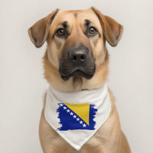 Bosnia and Herzegovina flag Pet Bandana Collar