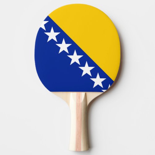 Bosnia and Herzegovina Flag Ping Pong Paddle