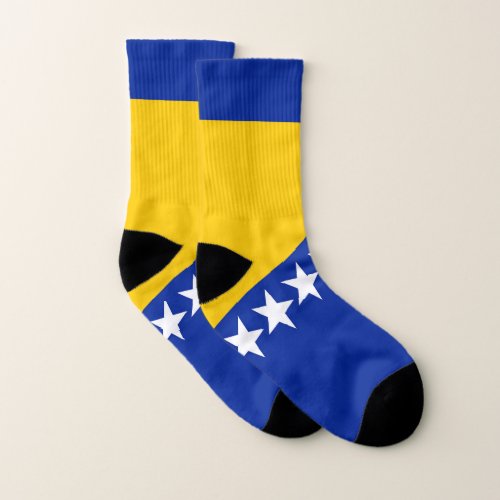 Bosnia and Herzegovina Flag Socks