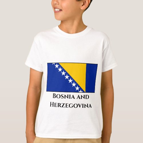 Bosnia and Herzegovina Flag T_Shirt