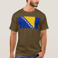 Bosnia and Herzegovina Flag T-Shirt | Bosnian