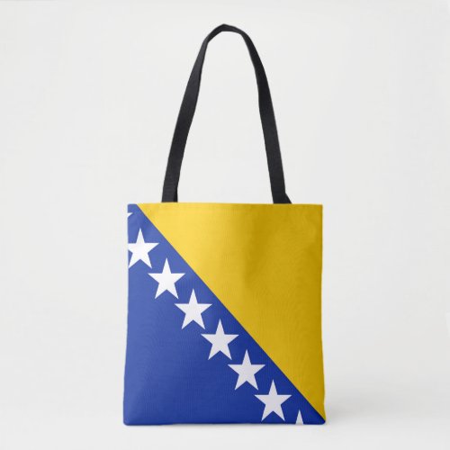 Bosnia and Herzegovina Flag Tote Bag