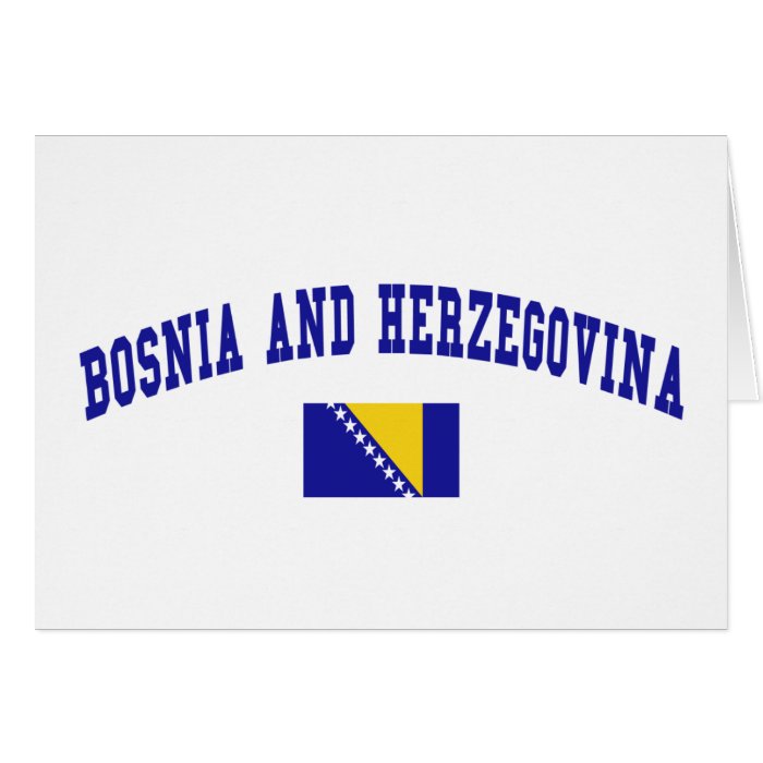 BOSNIA AND HERZEGOVINA GREETING CARDS