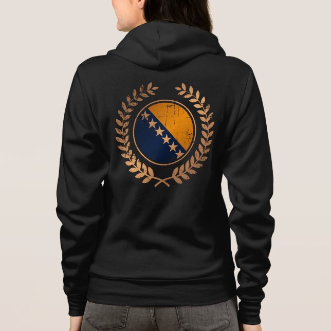 Bosnia and Herzegovina Hoodie (Back)
