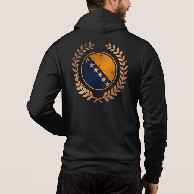 Bosnia and Herzegovina Hoodie (Back)