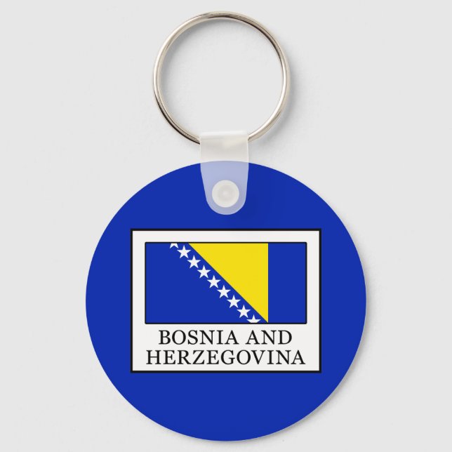 Bosnia and Herzegovina Keychain (Front)