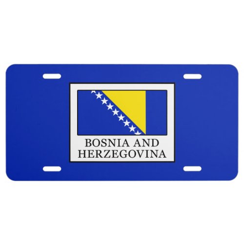 Bosnia and Herzegovina License Plate