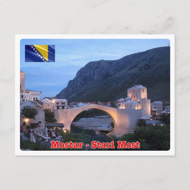 Bosnia and Herzegovina - Mostar - Stari Most - Postcard (Front)