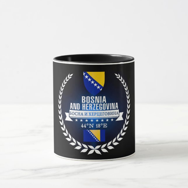 Bosnia and Herzegovina Mug (Center)