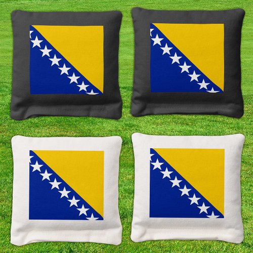 Bosnia and Herzegovina patriotic bags Bosnia Flag Cornhole Bags