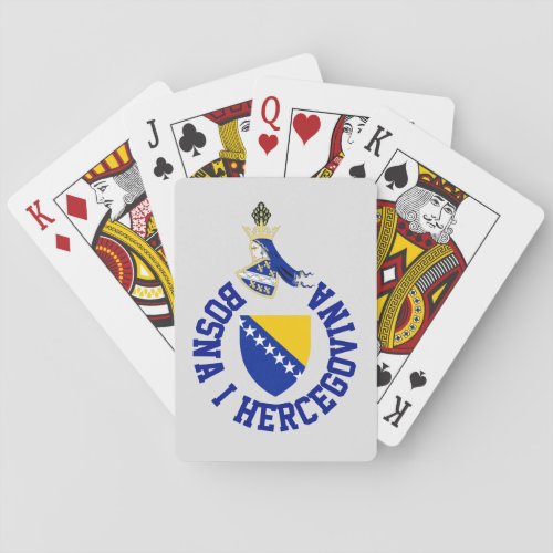 Bosnia and Herzegovina Poker Cards