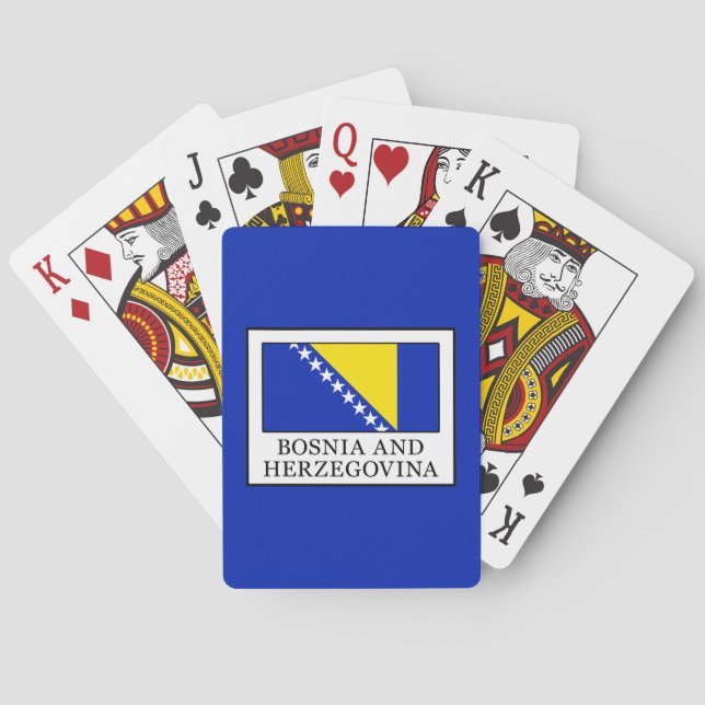 Bosnia and Herzegovina Poker Cards (Back)