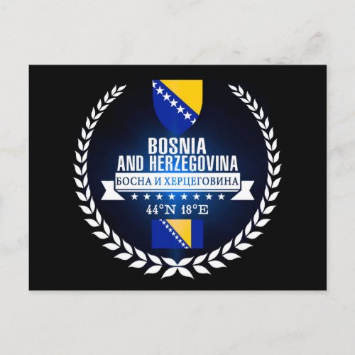 Bosnia and Herzegovina Postcard
