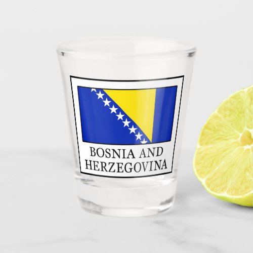 Bosnia and Herzegovina Shot Glass