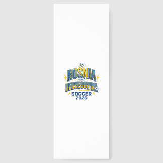Bosnia and Herzegovina Soccer 2026 Soccer Bold Cou Bookmarks