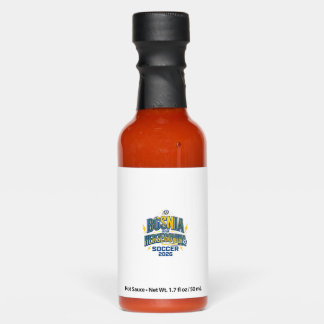 Bosnia and Herzegovina Soccer 2026 Soccer Bold Cou Hot Sauces