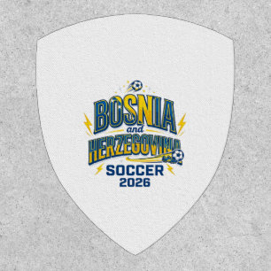 Bosnia and Herzegovina Soccer 2026 Soccer Bold Cou Patch