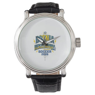 Bosnia and Herzegovina Soccer 2026 Soccer Bold Cou Watch