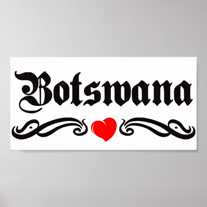 Bosnia and Herzegovina Tattoo Style Posters