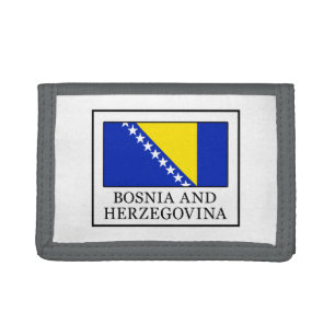Bosnia and Herzegovina Trifold Wallet