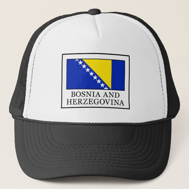 Bosnia and Herzegovina Trucker Hat (Front)