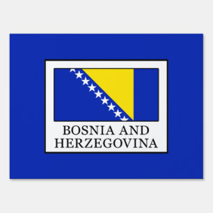 Bosnia and Herzegovina Yard Sign