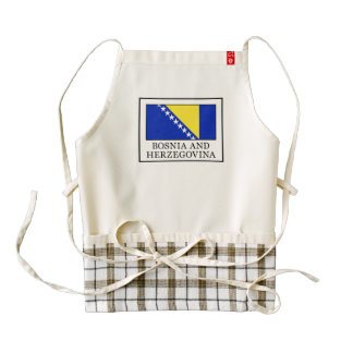 Bosnia and Herzegovina Zazzle HEART Apron