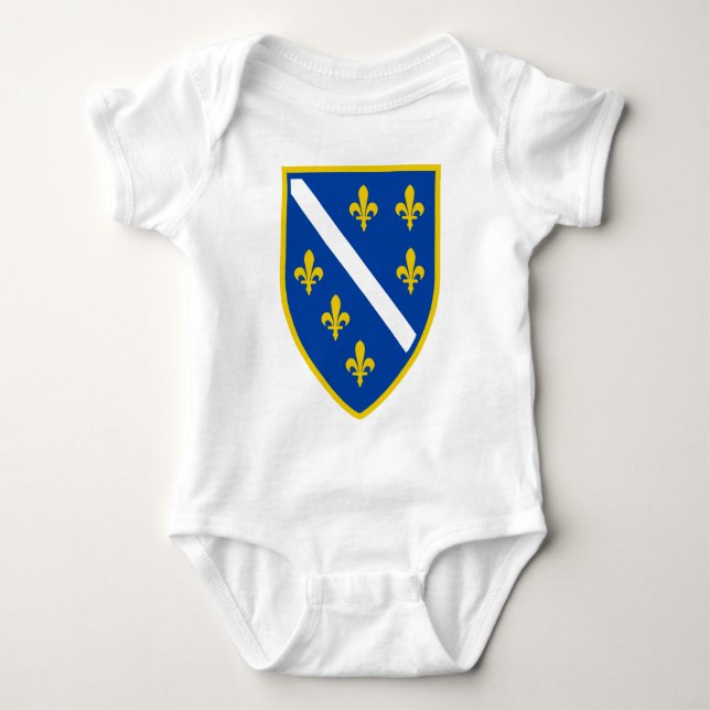 Bosnia Baby Bodysuit (Front)