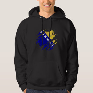 Bosnia Bosnian flag Hoodie