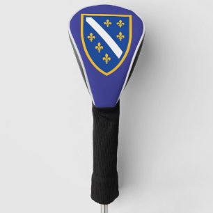 Bosnia Coat of Arms Patriotic Golf Head Cover