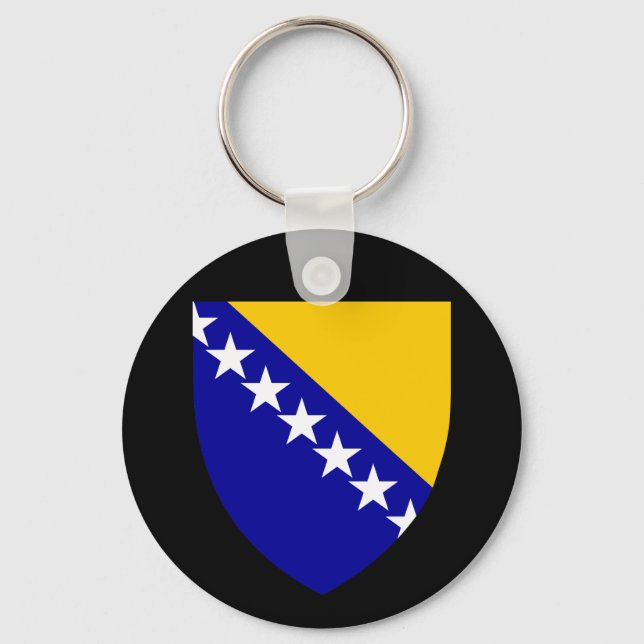 bosnia emblem keychain (Front)