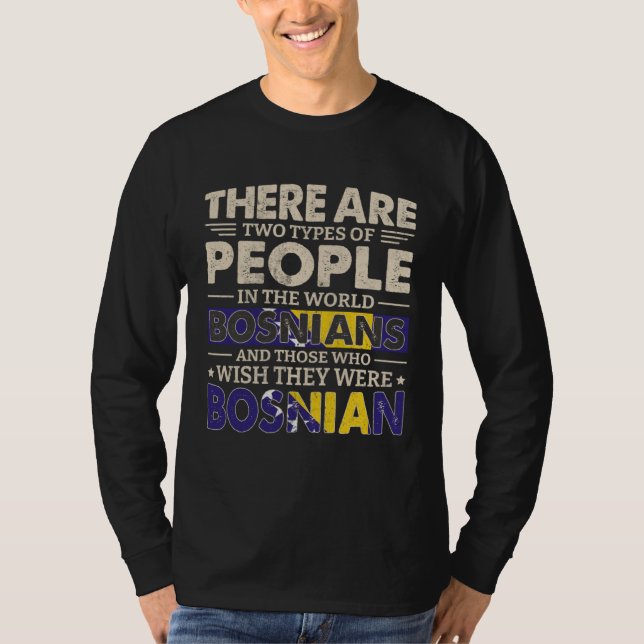 Bosnia Flag Dress Bosnians Girls & Women T-Shirt (Front)