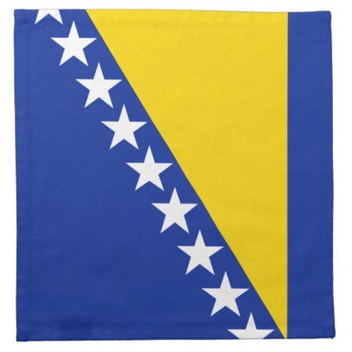 Bosnia Flag Napkin