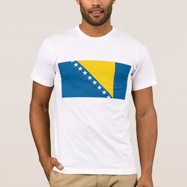 Bosnia Flag T-shirt (Front)
