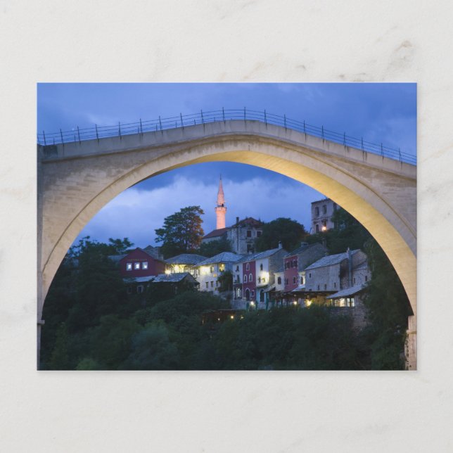 Bosnia-Hercegovina - Mostar. The Old Bridge 2 Postcard (Front)