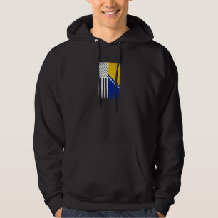 Bosnia Herzegovina Design for Bosnian Americans Hoodie