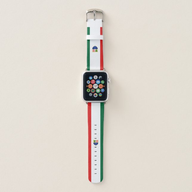 Bosnia Herzegovina Federation Flag Apple Watch Band (Front)