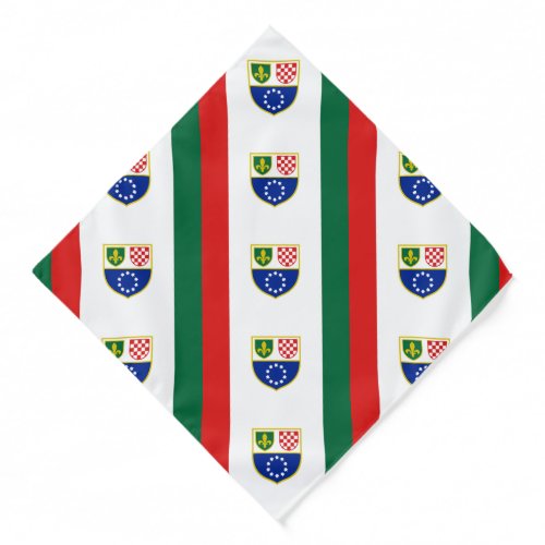 Bosnia Herzegovina Federation Flag Bandana