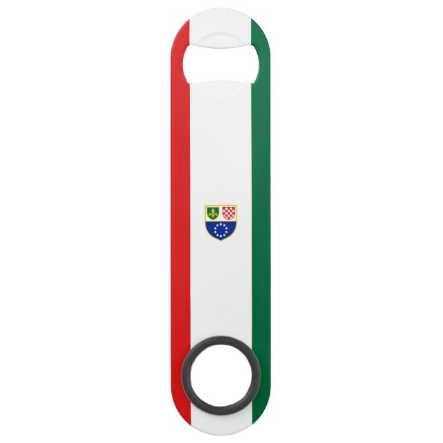 Bosnia Herzegovina Federation Flag Bar Key (Front)