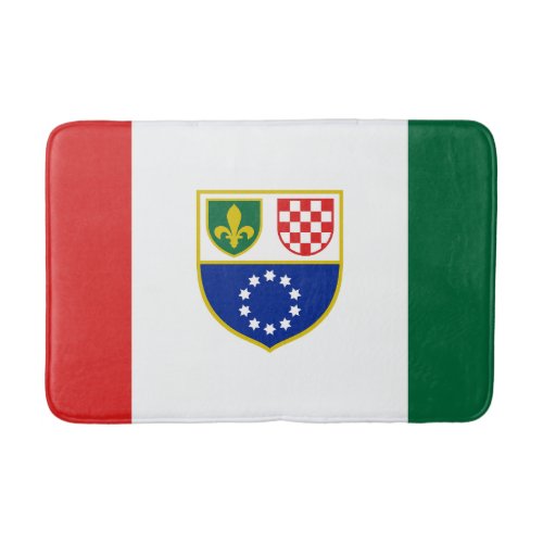Bosnia Herzegovina Federation Flag Bath Mat