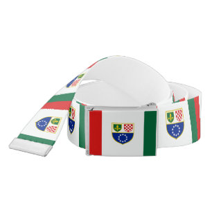 Bosnia Herzegovina Federation Flag Belt