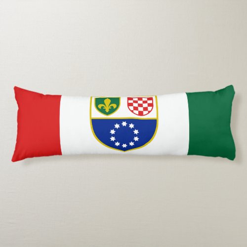 Bosnia Herzegovina Federation Flag Body Pillow