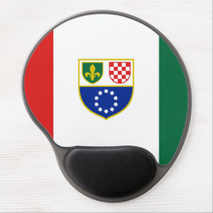 Bosnia Herzegovina Federation Flag Gel Mouse Pad