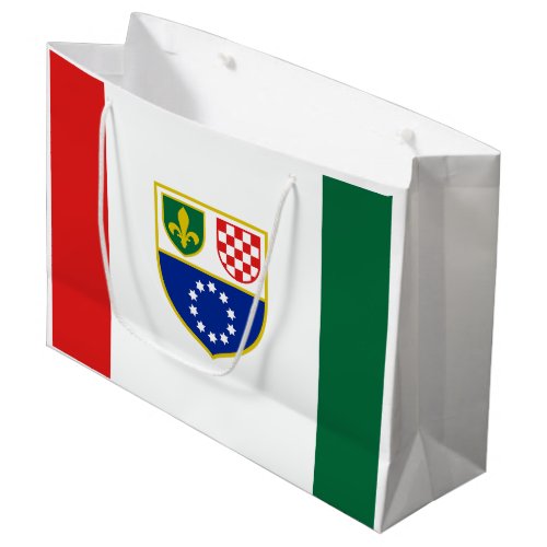 Bosnia Herzegovina Federation Flag Large Gift Bag