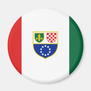 Bosnia Herzegovina Federation Flag Magnet