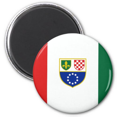 Bosnia Herzegovina Federation Flag Magnet