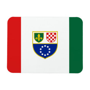 Bosnia Herzegovina Federation Flag Magnet